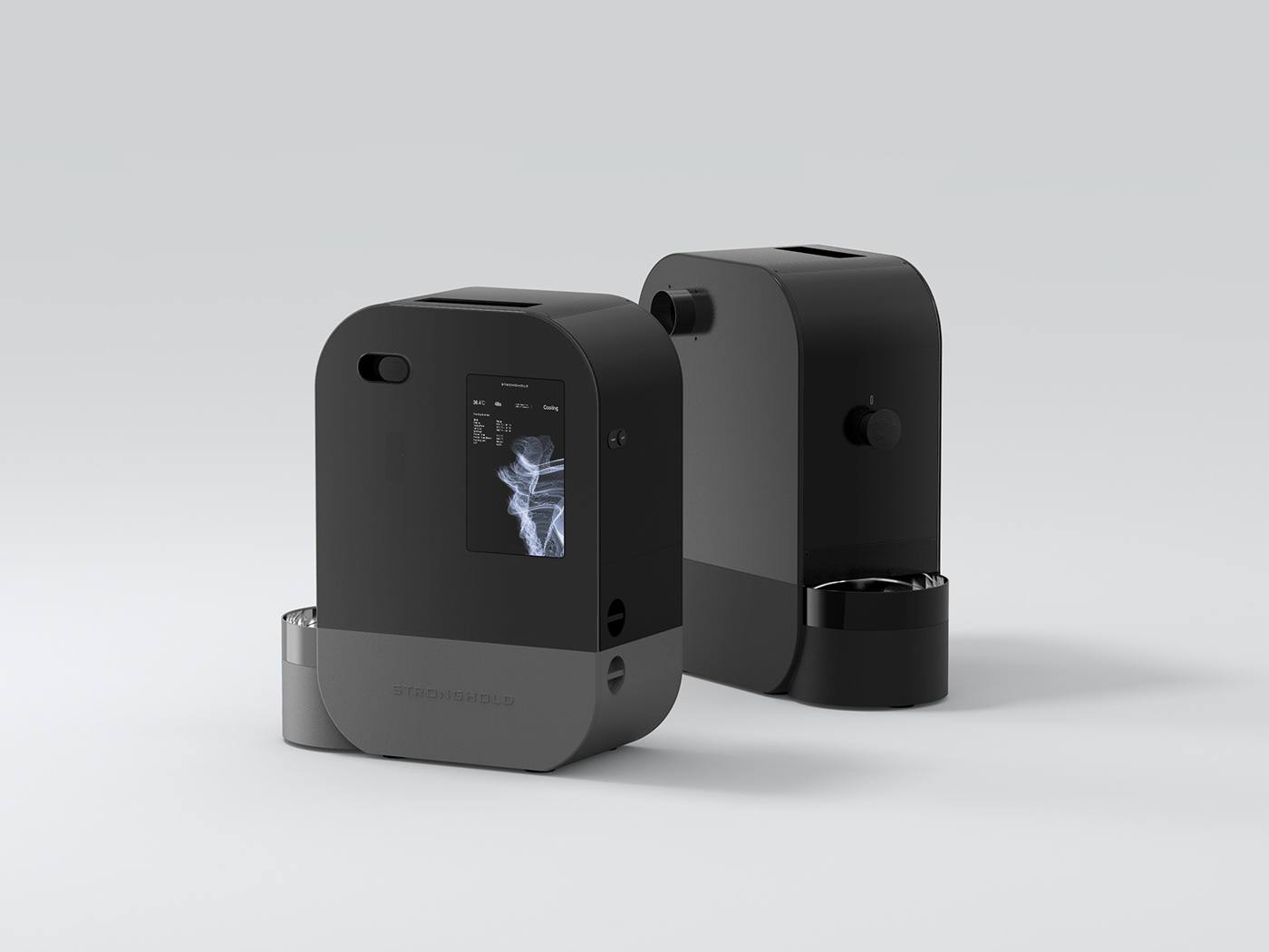 intelligence，Appearance design，product design，Coffee baking machine，