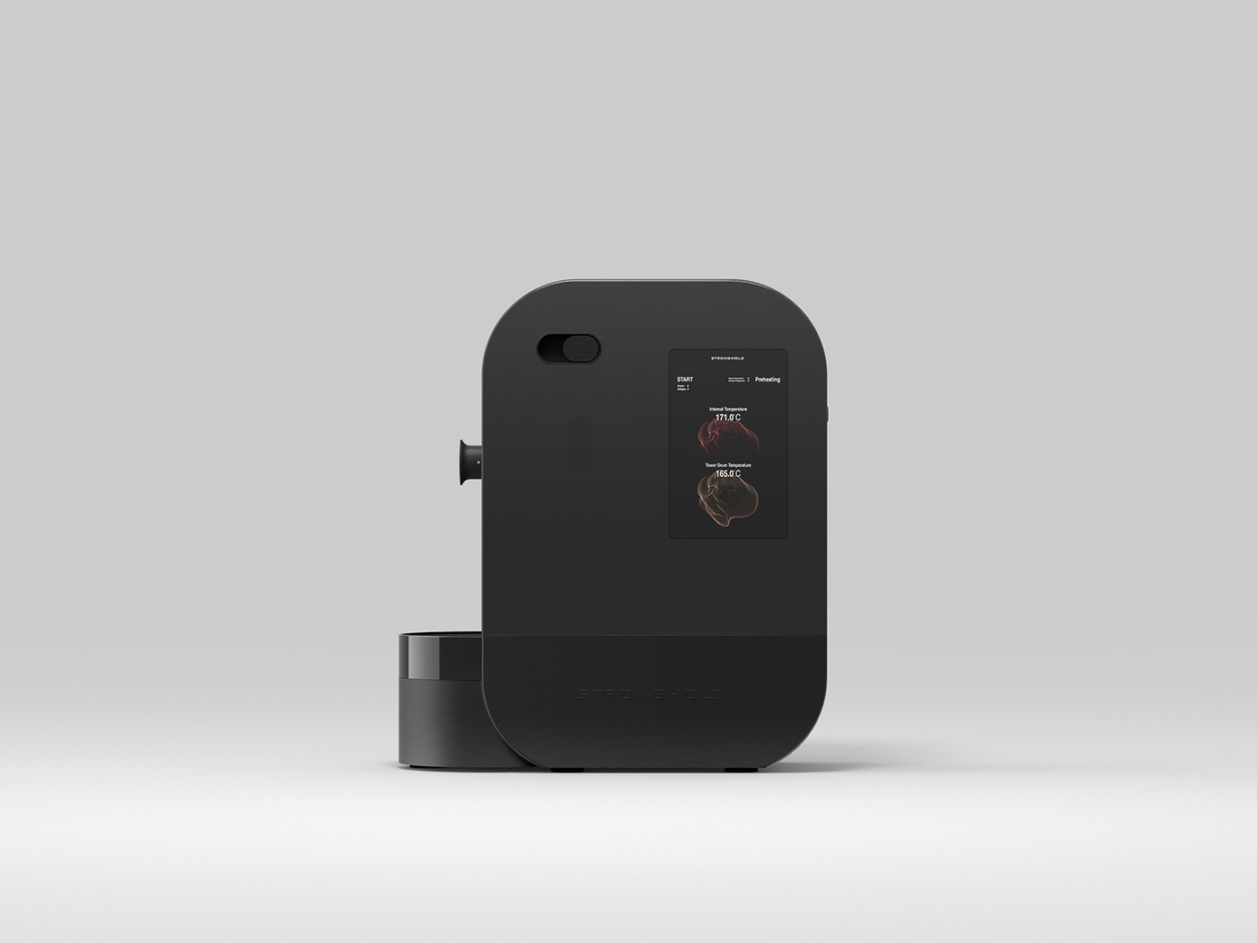 intelligence，Appearance design，product design，Coffee baking machine，