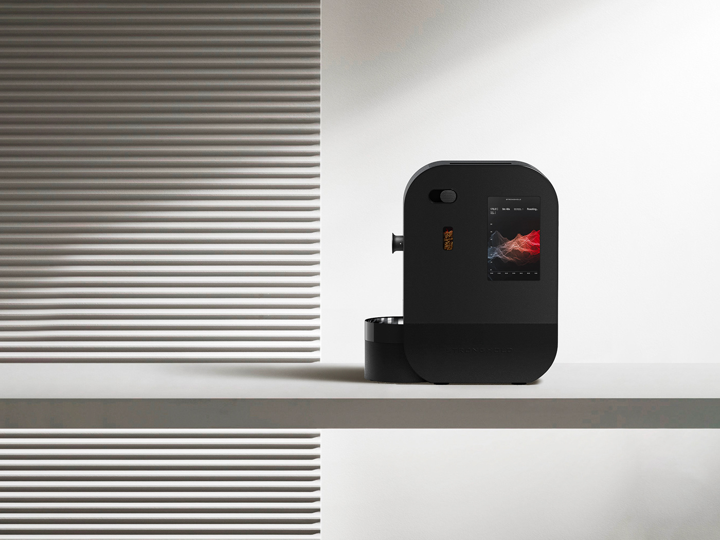 intelligence，Appearance design，product design，Coffee baking machine，