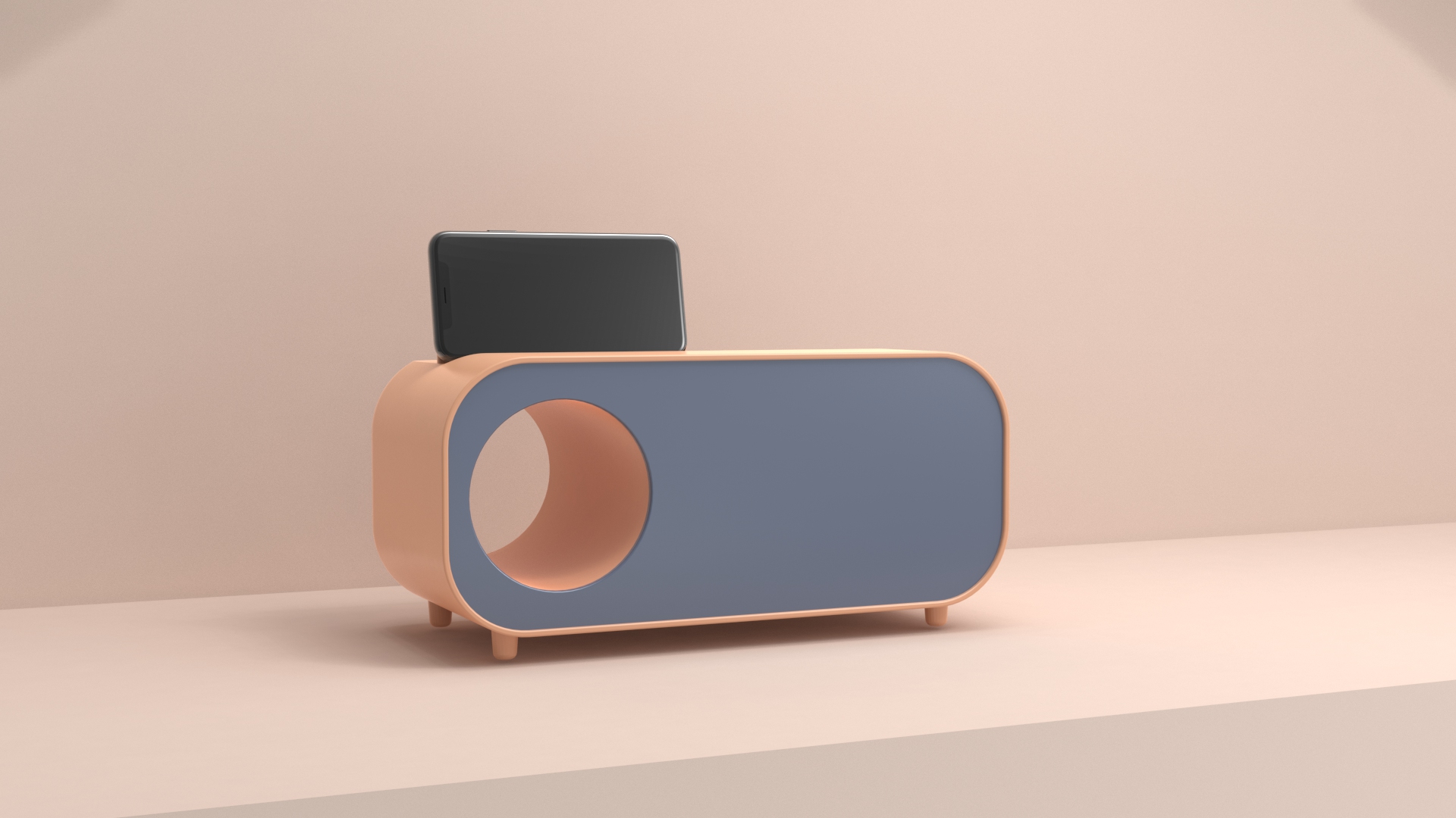 storage box，Tissue box，Remote control，desktop，a living room，