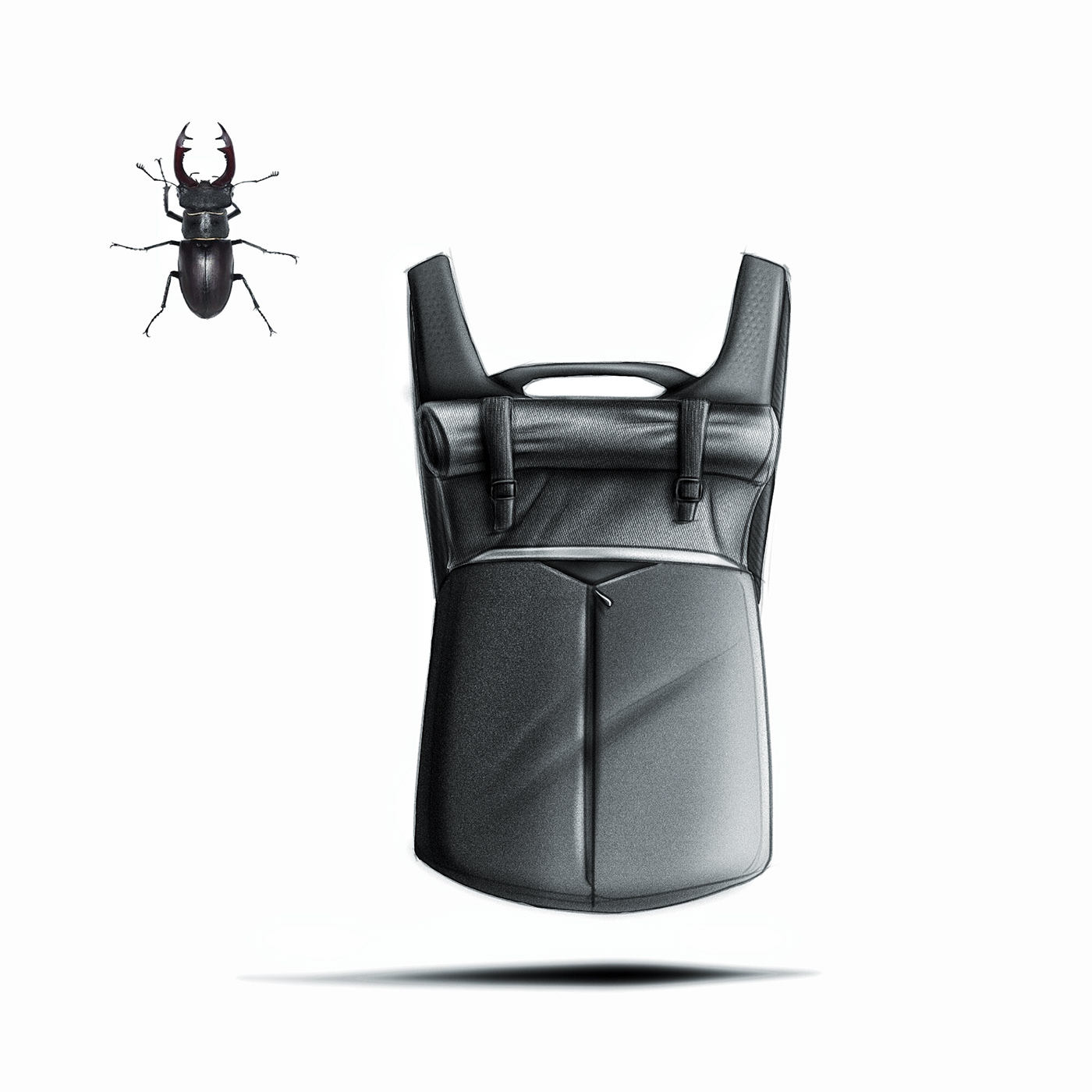 knapsack，conceptual design，originality，Outdoor equipment，