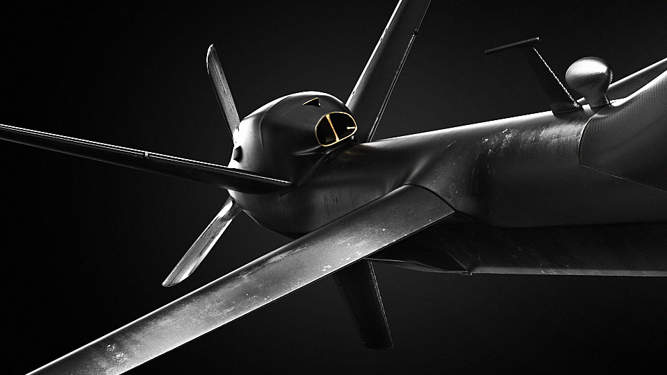 Aircraft design，black，product design，