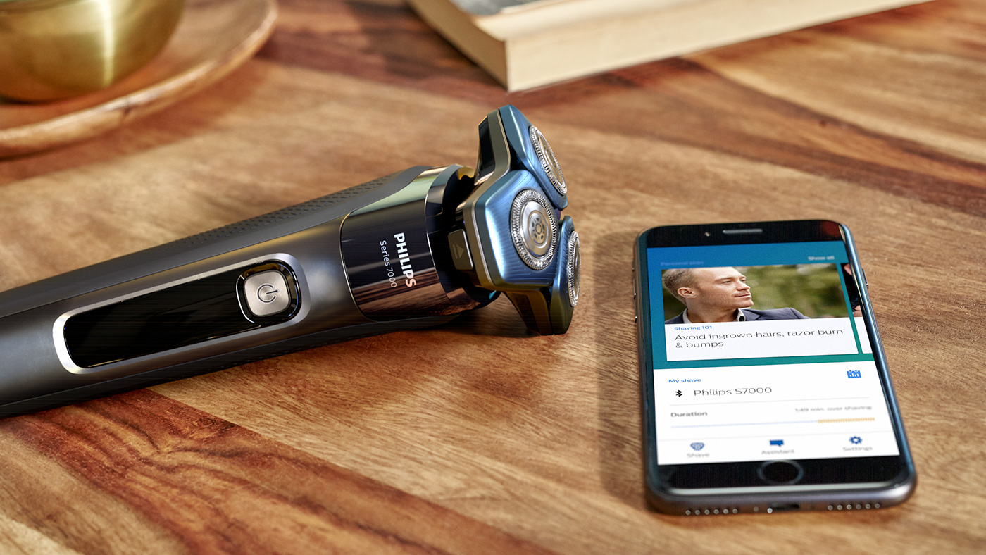 Philips，razor，product design，Haptic Feedback ，