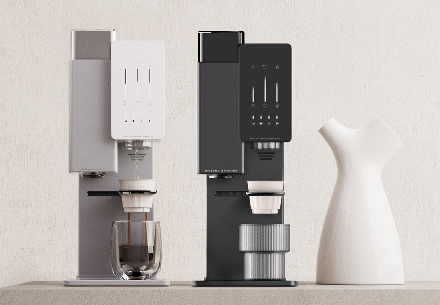 2023CES，BEST_OF_INNOVATION，Coffee machine，industrial design，Make coffee by hand，