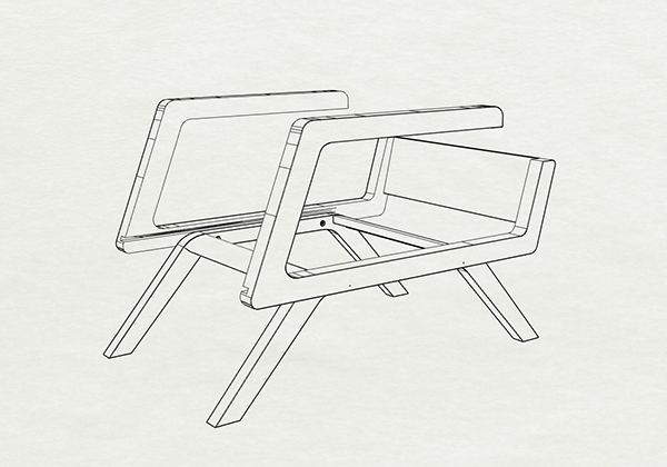 woodwork，rest，chair，multi-function，