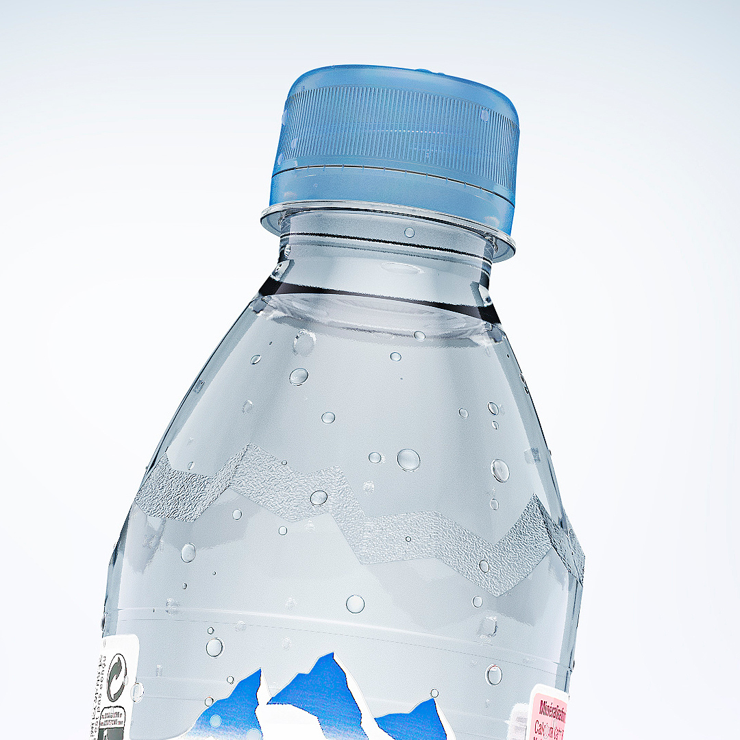 Evian，mineral water，bottle，