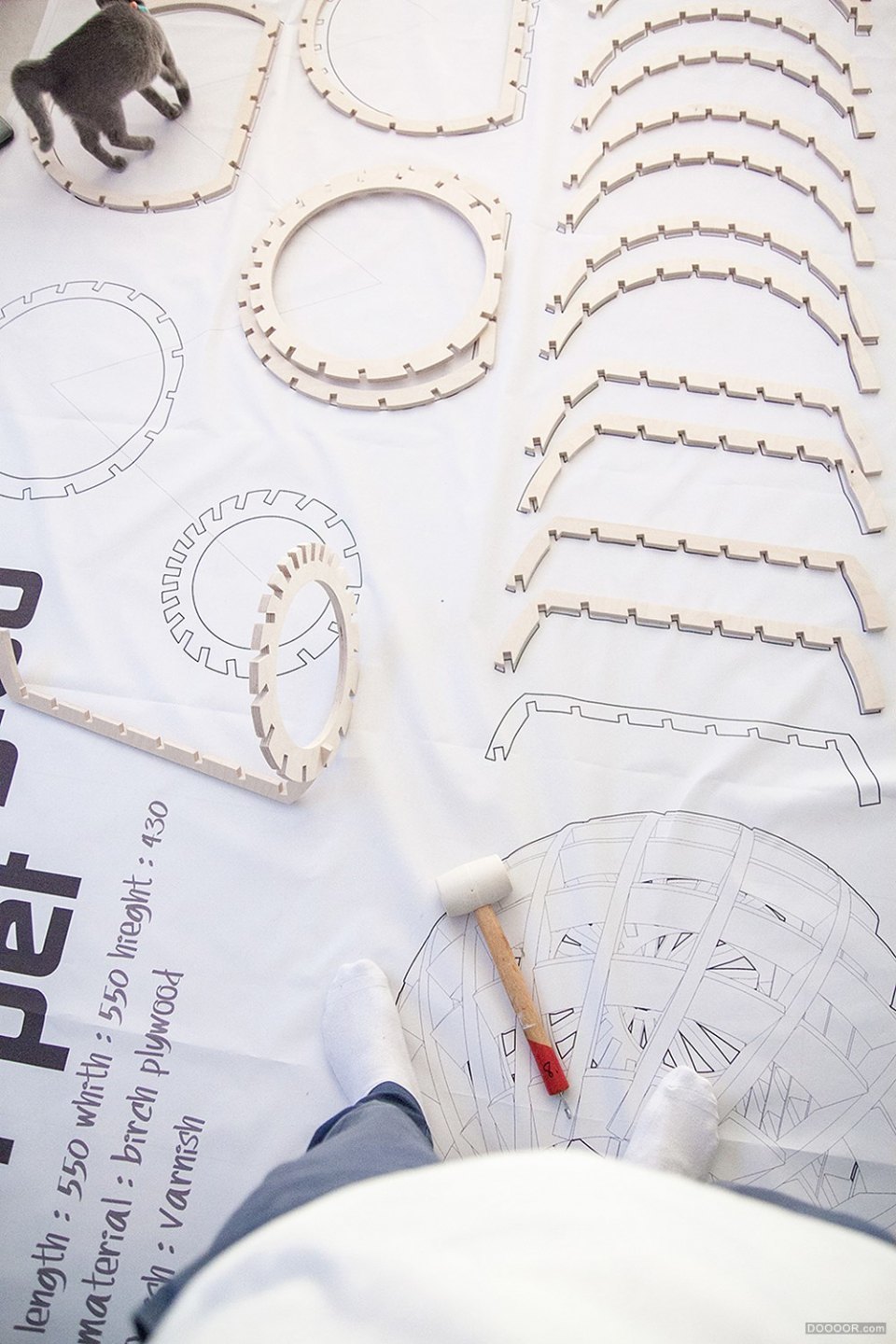 furniture，Home Furnishing，Pets，Pet furniture，modular，birch，Plywood，