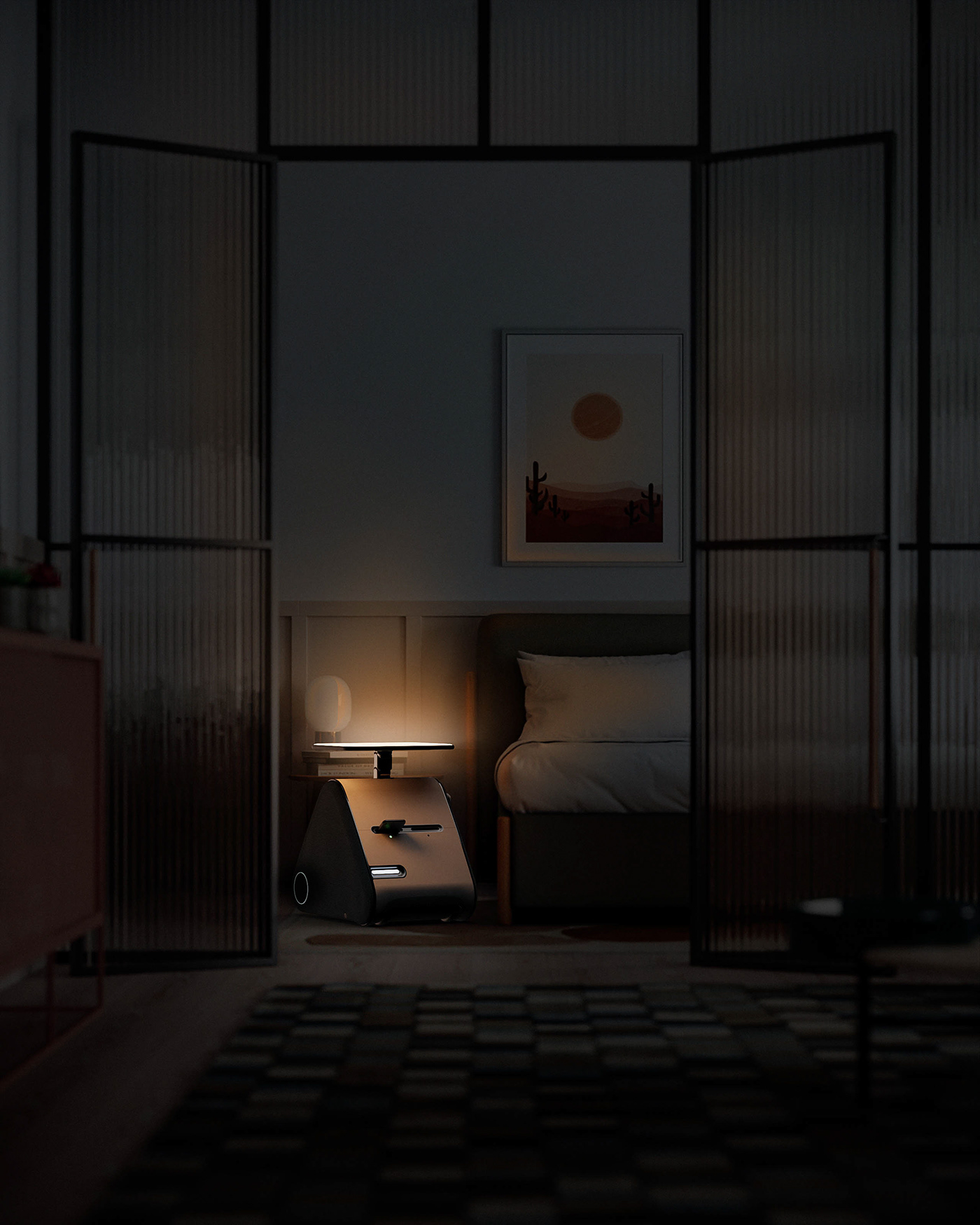 robot，intelligence，Household robot，Appearance design，product design，