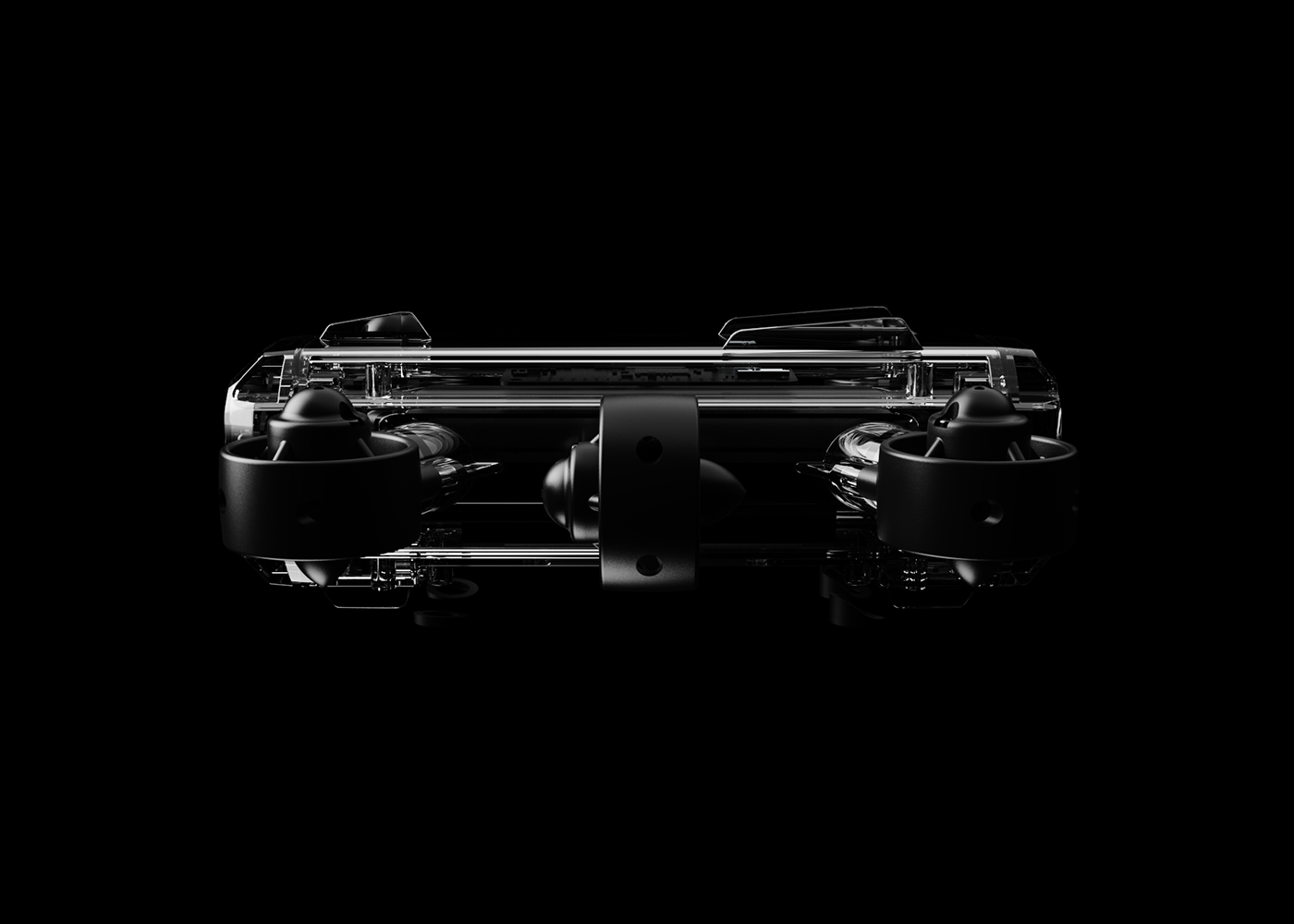 unmanned submarine，Underwater UAV，shark，Digital，