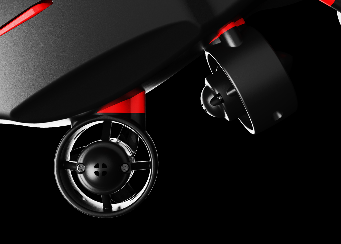 unmanned submarine，Underwater UAV，shark，Digital，