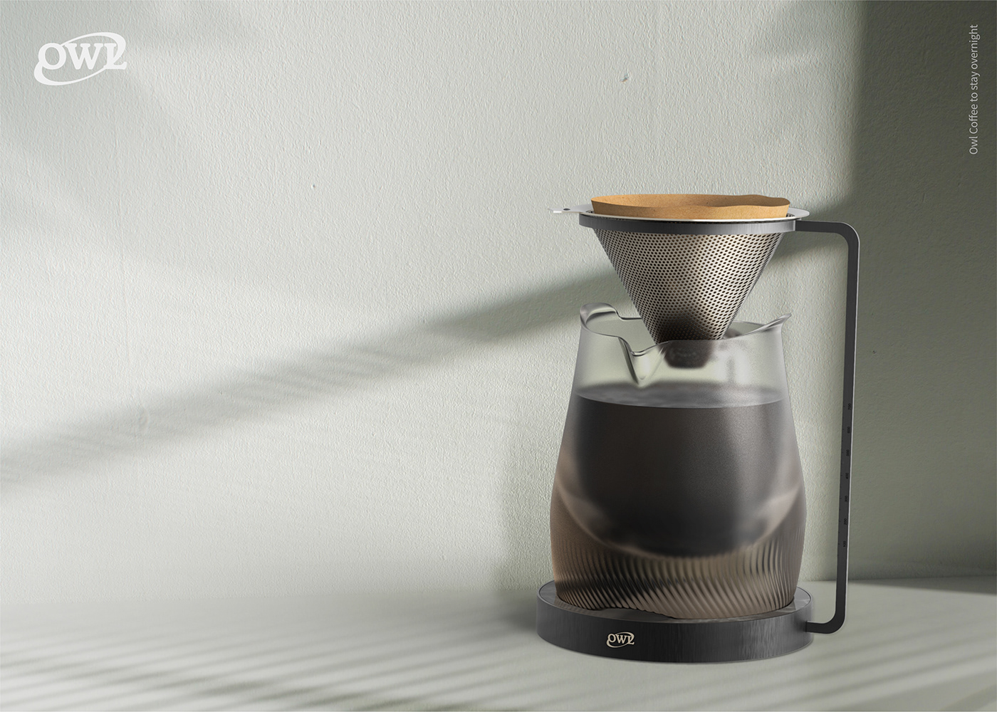 owl，Handmade coffee，Appearance design，delicate，product design，