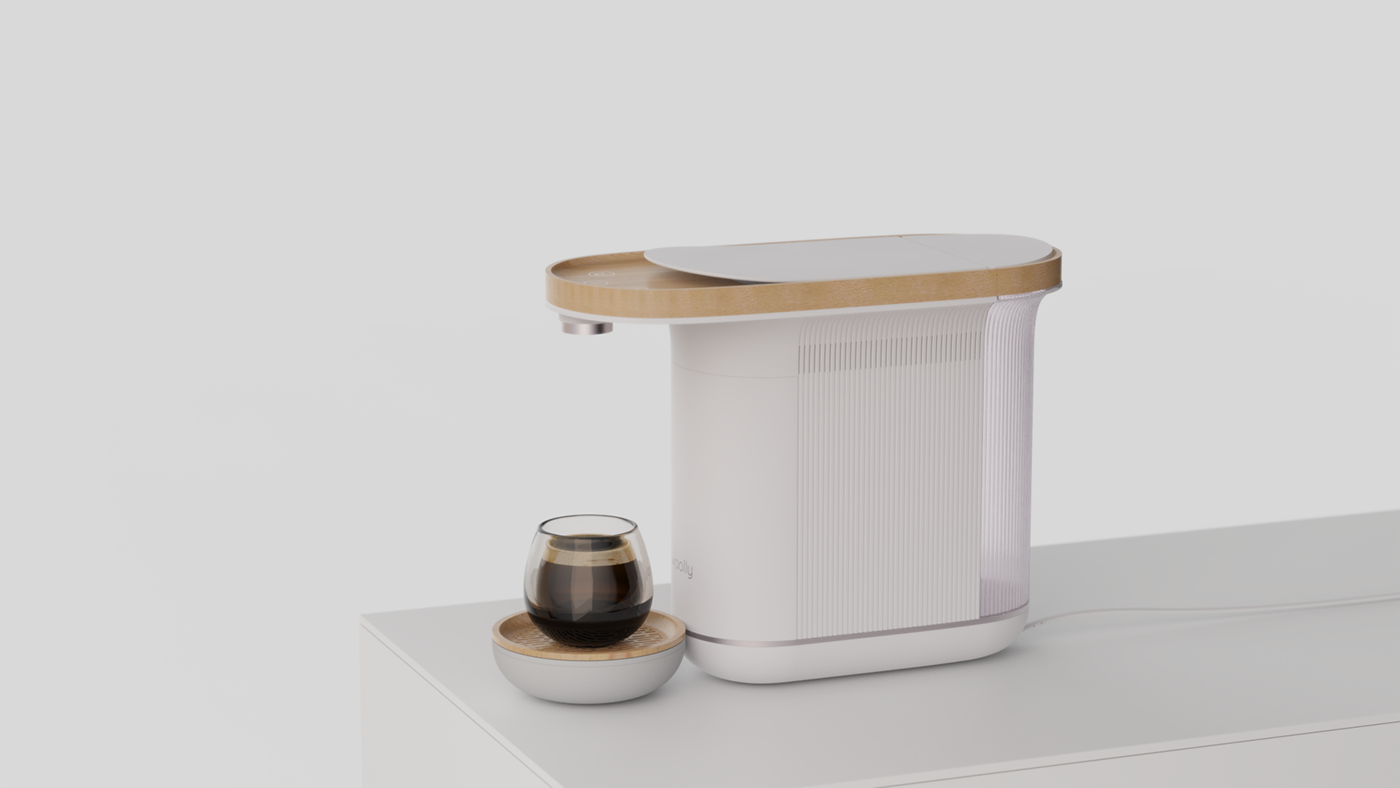 Coffee machine，Appearance design，product design，delicate，lungo，