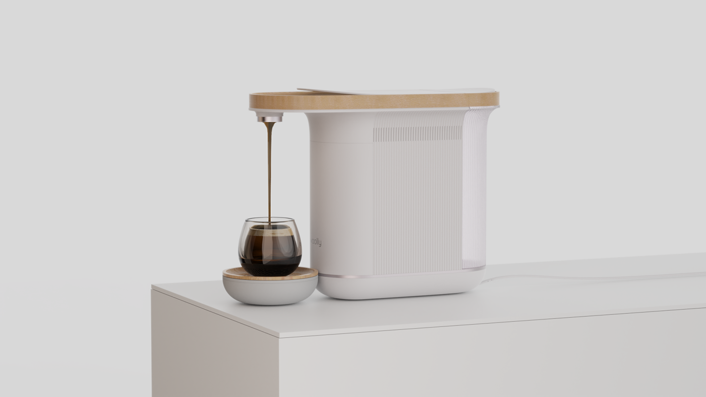 Coffee machine，Appearance design，product design，delicate，lungo，