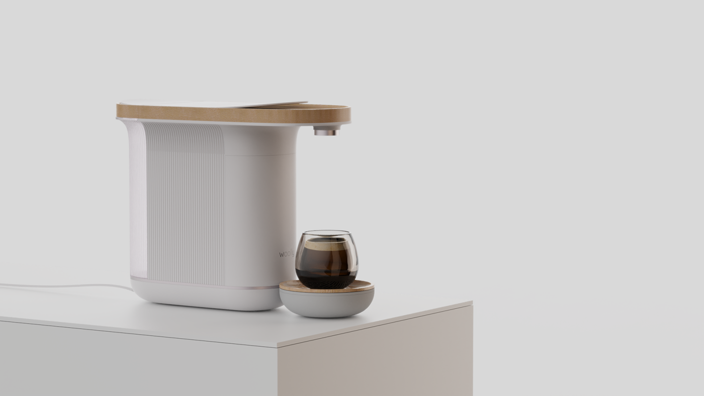 Coffee machine，Appearance design，product design，delicate，lungo，