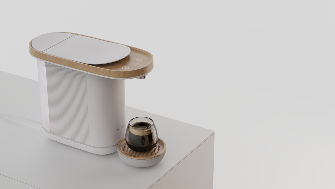 Coffee machine，Appearance design，product design，delicate，lungo，