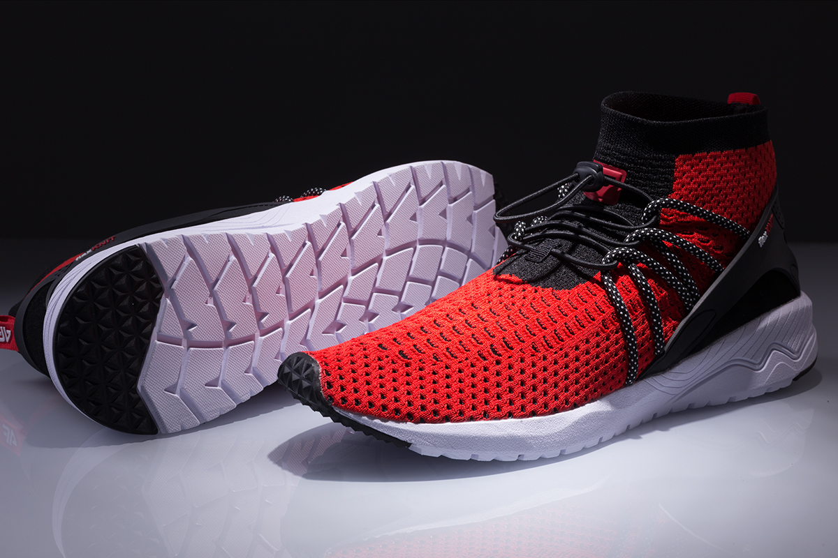 Shoe design，Woven upper，