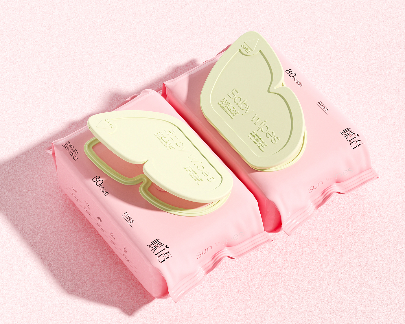 Creations differ，original，packing design，Maternal and infant packaging，Baby packaging，Wash and protect packaging，packing，Tissue packaging design，