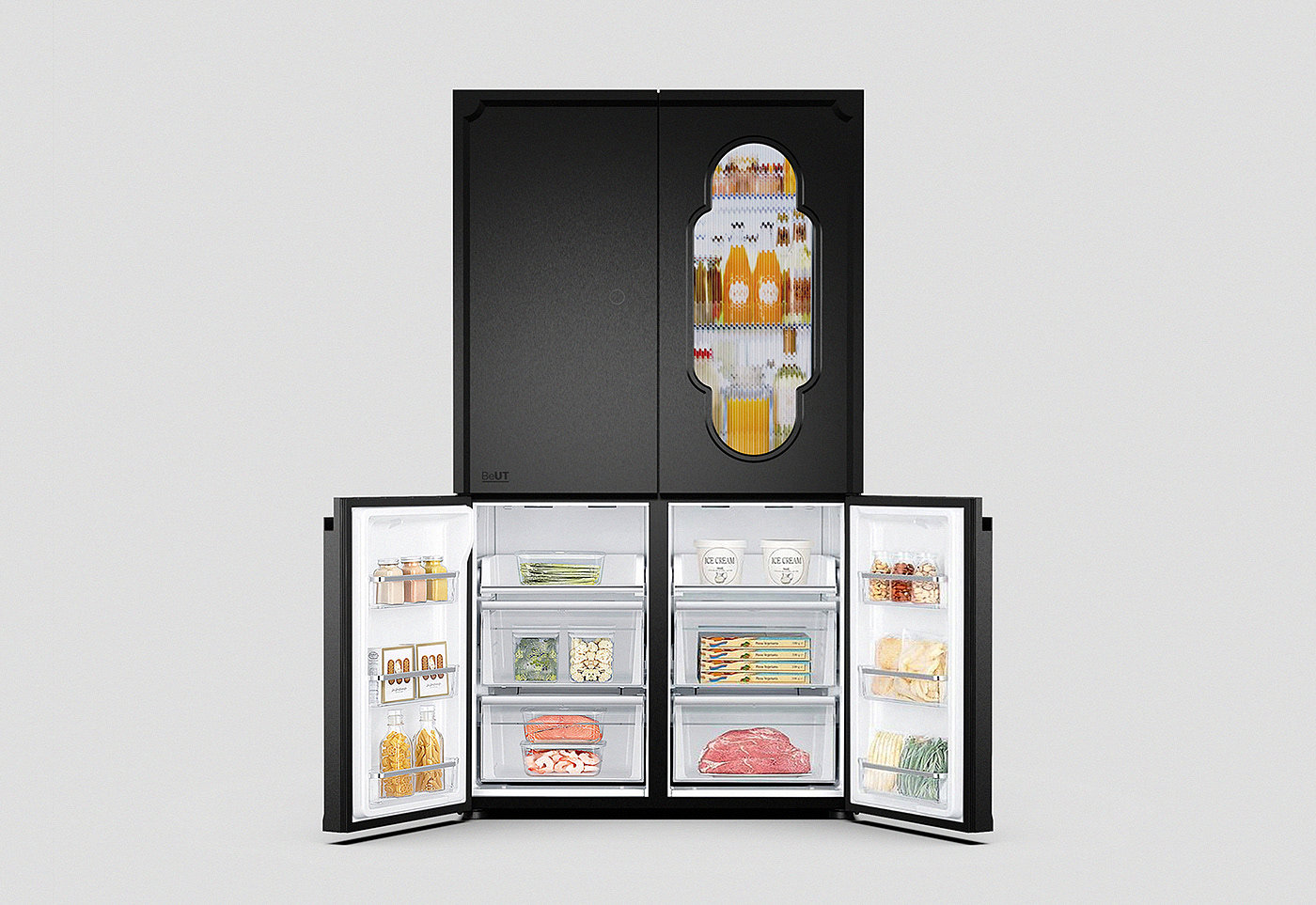 Refrigerator，BeUT，Household appliances，Household Electric Appliances，