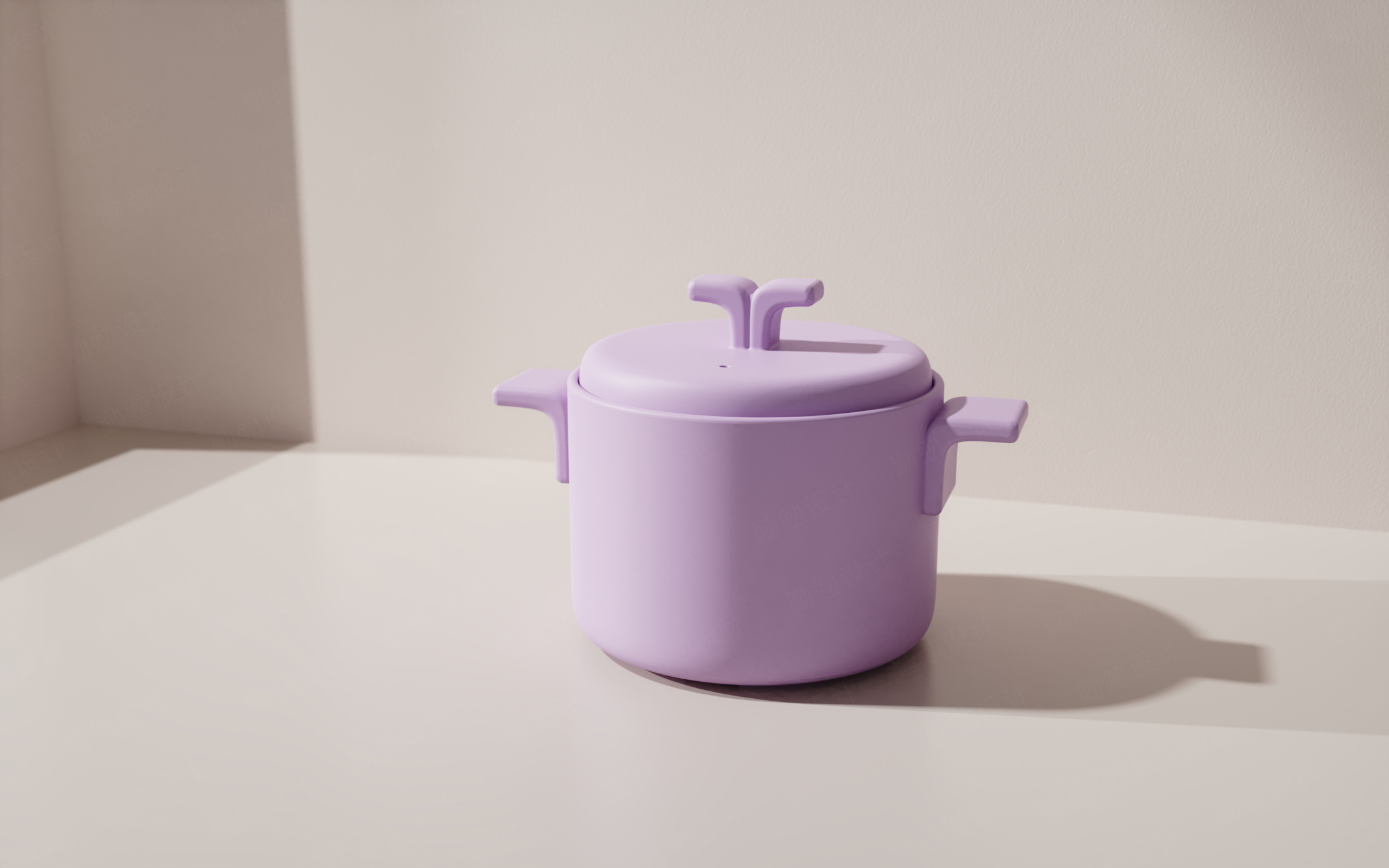 Casserole，ceramics，Kitchen supplies，Simple style，Cream，diligent，