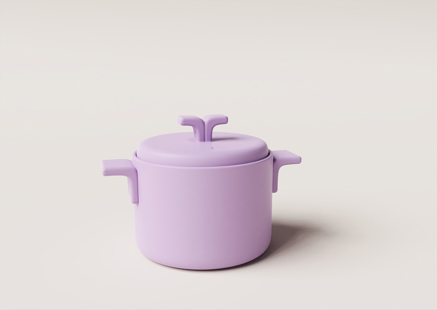 Casserole，ceramics，Kitchen supplies，Simple style，Cream，diligent，