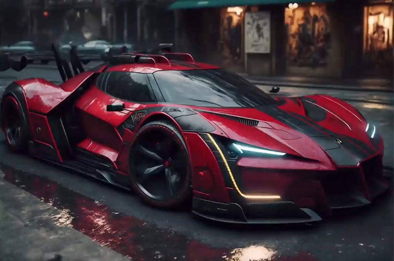 Marvel，automobile，Cool，concept，Appearance design，