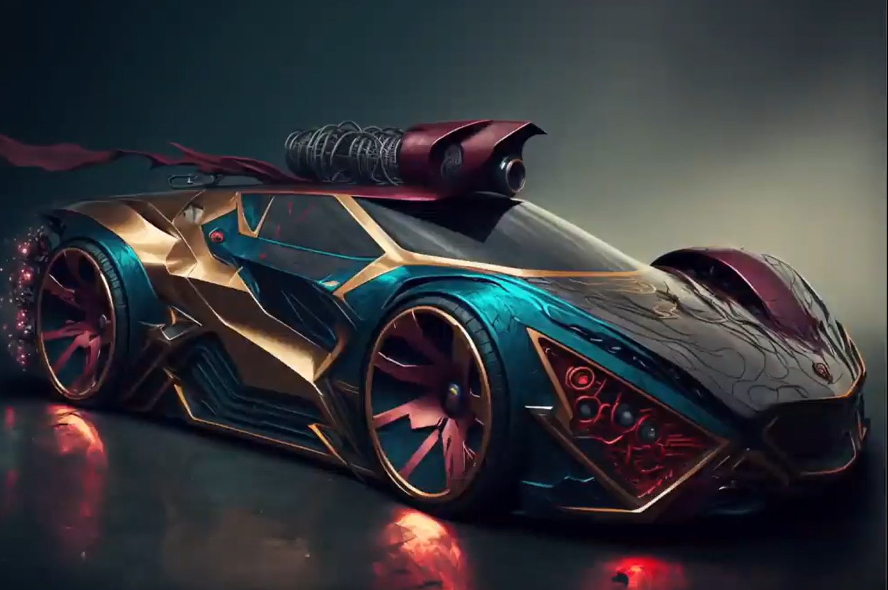 Marvel，automobile，Cool，concept，Appearance design，