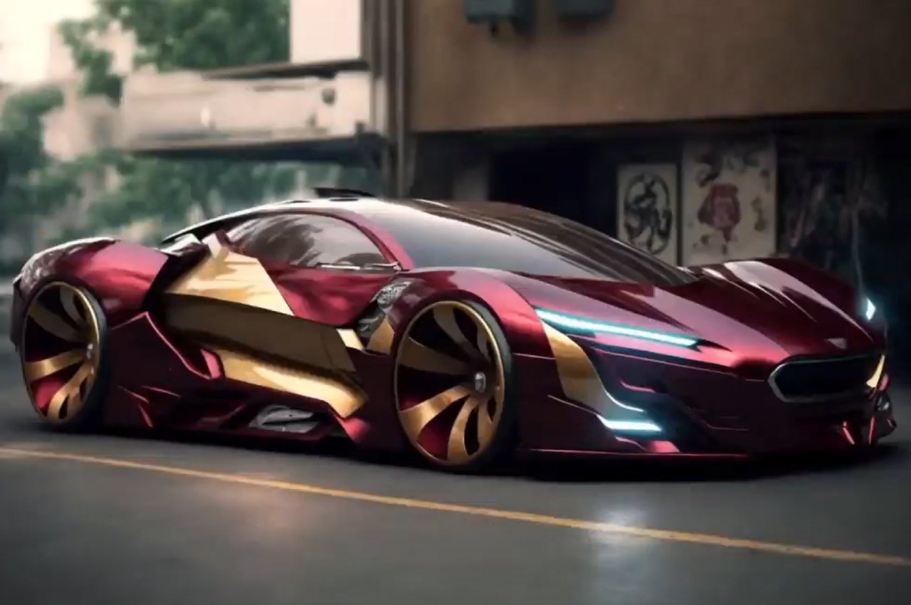 Marvel，automobile，Cool，concept，Appearance design，