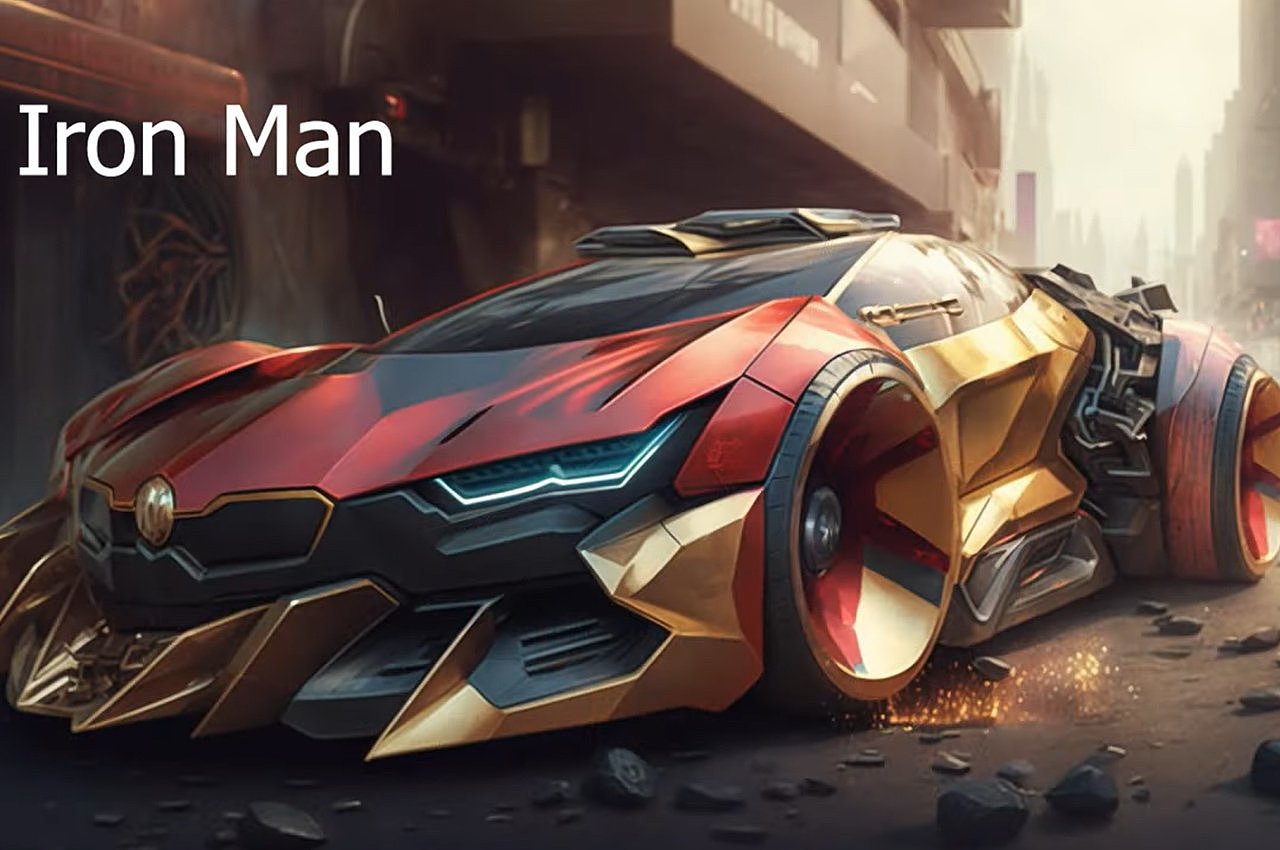 Marvel，automobile，Cool，concept，Appearance design，