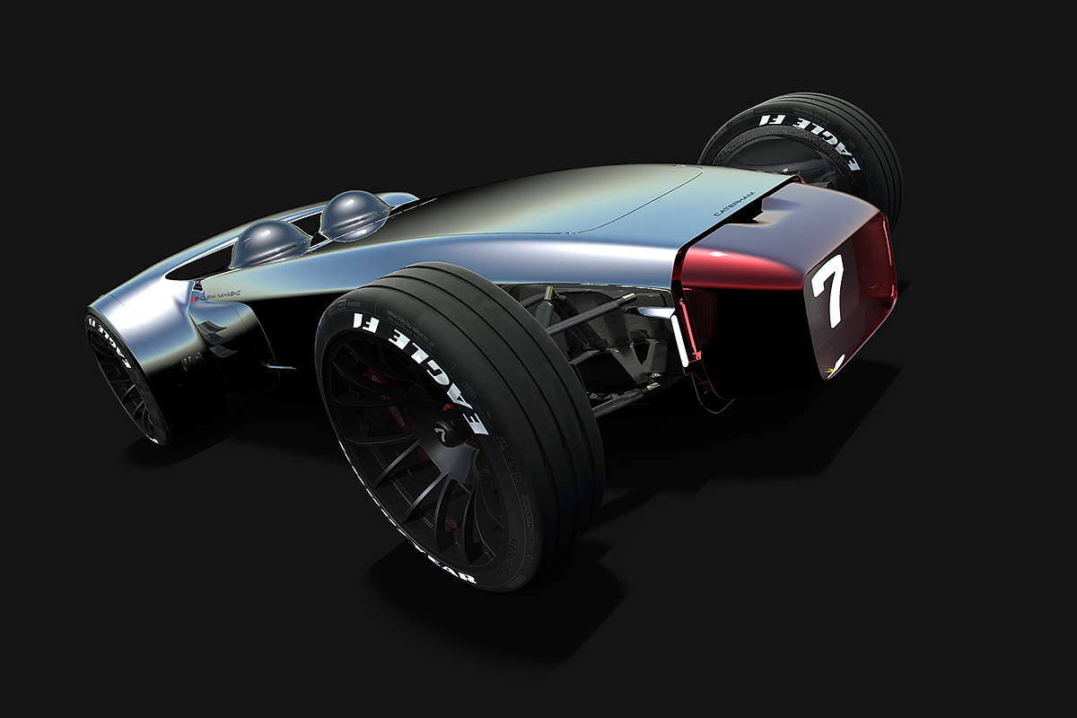 Racing design，Caterham 7，