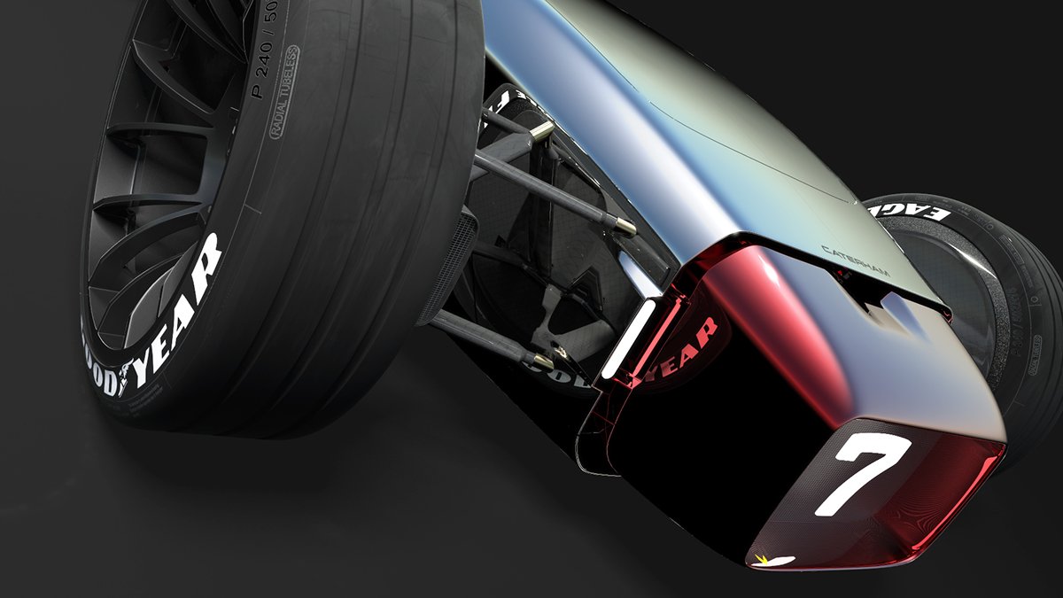 Racing design，Caterham 7，