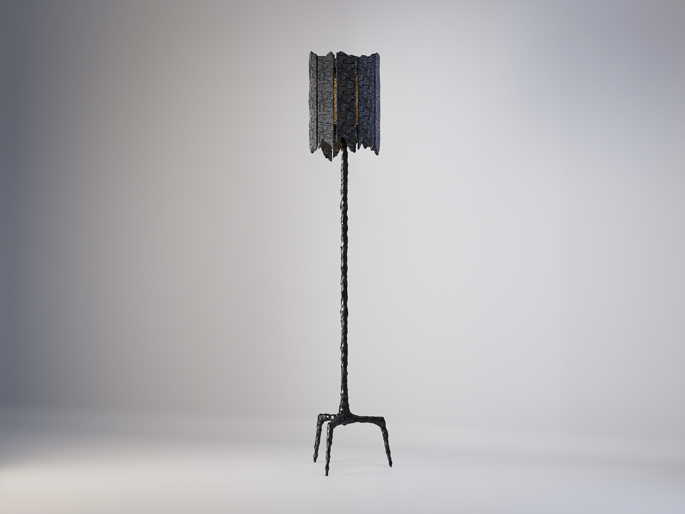 Floor lamp，product design，Appearance design，Cool，delicate，