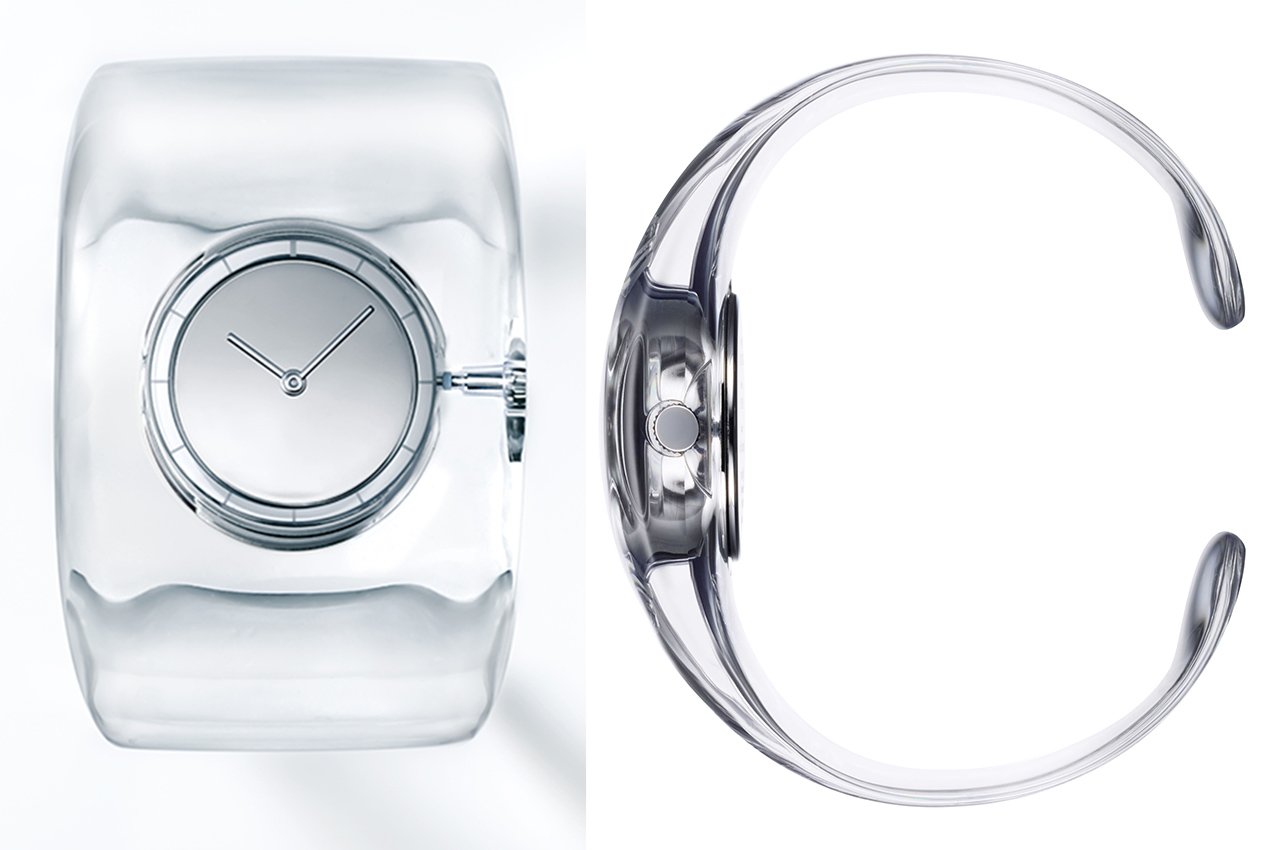 Wristwatch，transparent，product design，Appearance design，delicate，