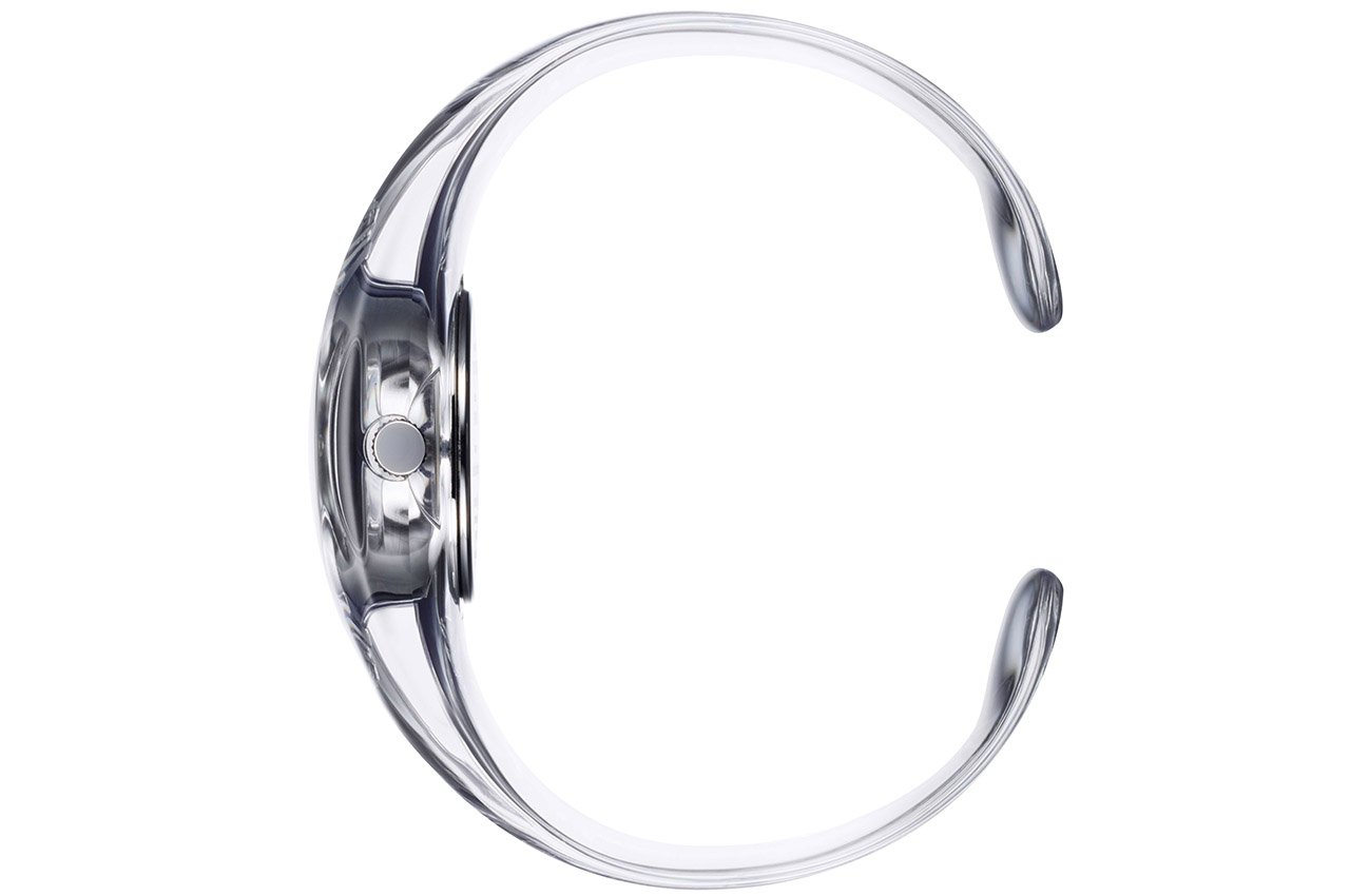 Wristwatch，transparent，product design，Appearance design，delicate，