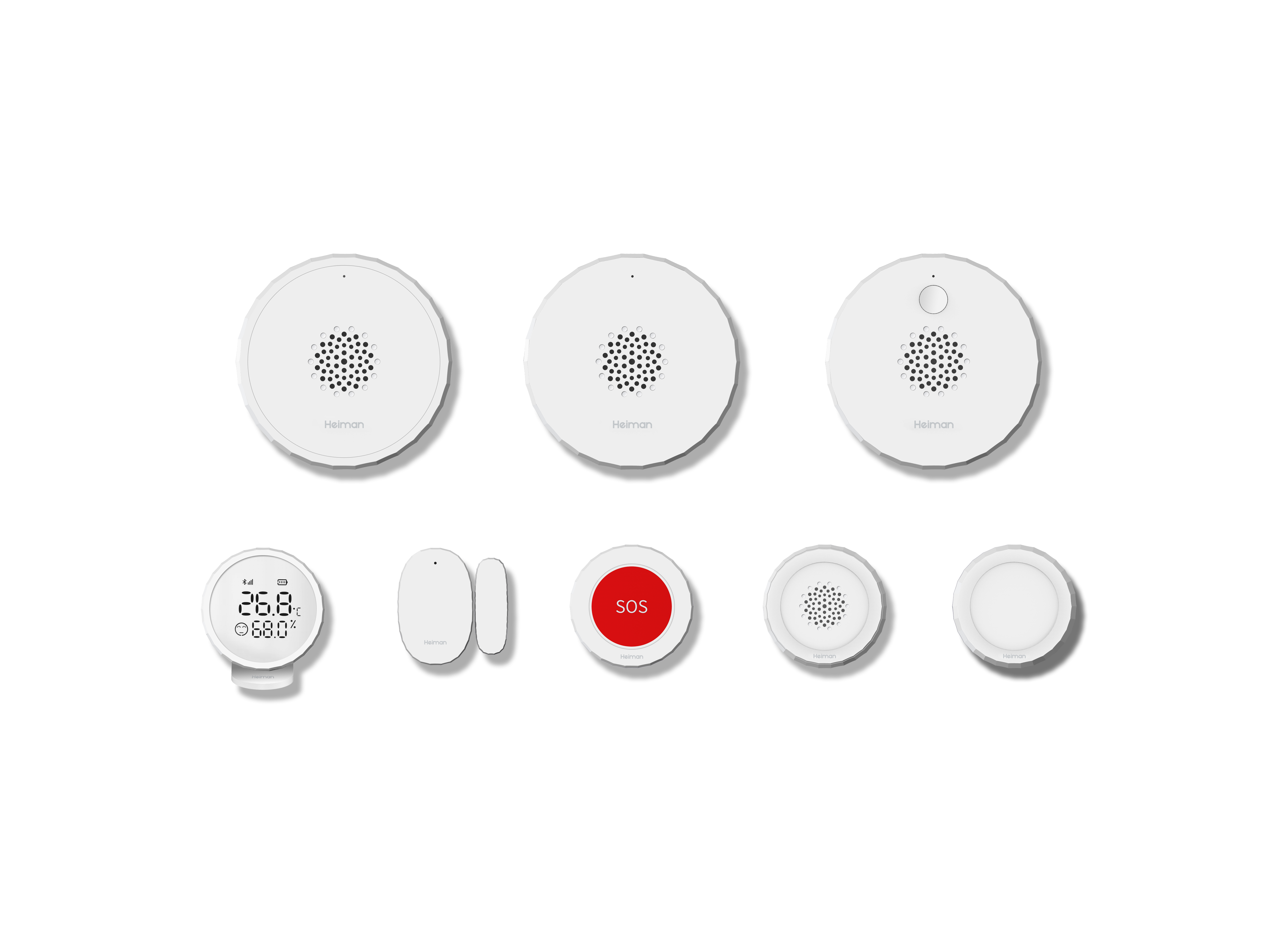 Red dot award，2022，Series products，Smart home，Sensor design，Alarm design，