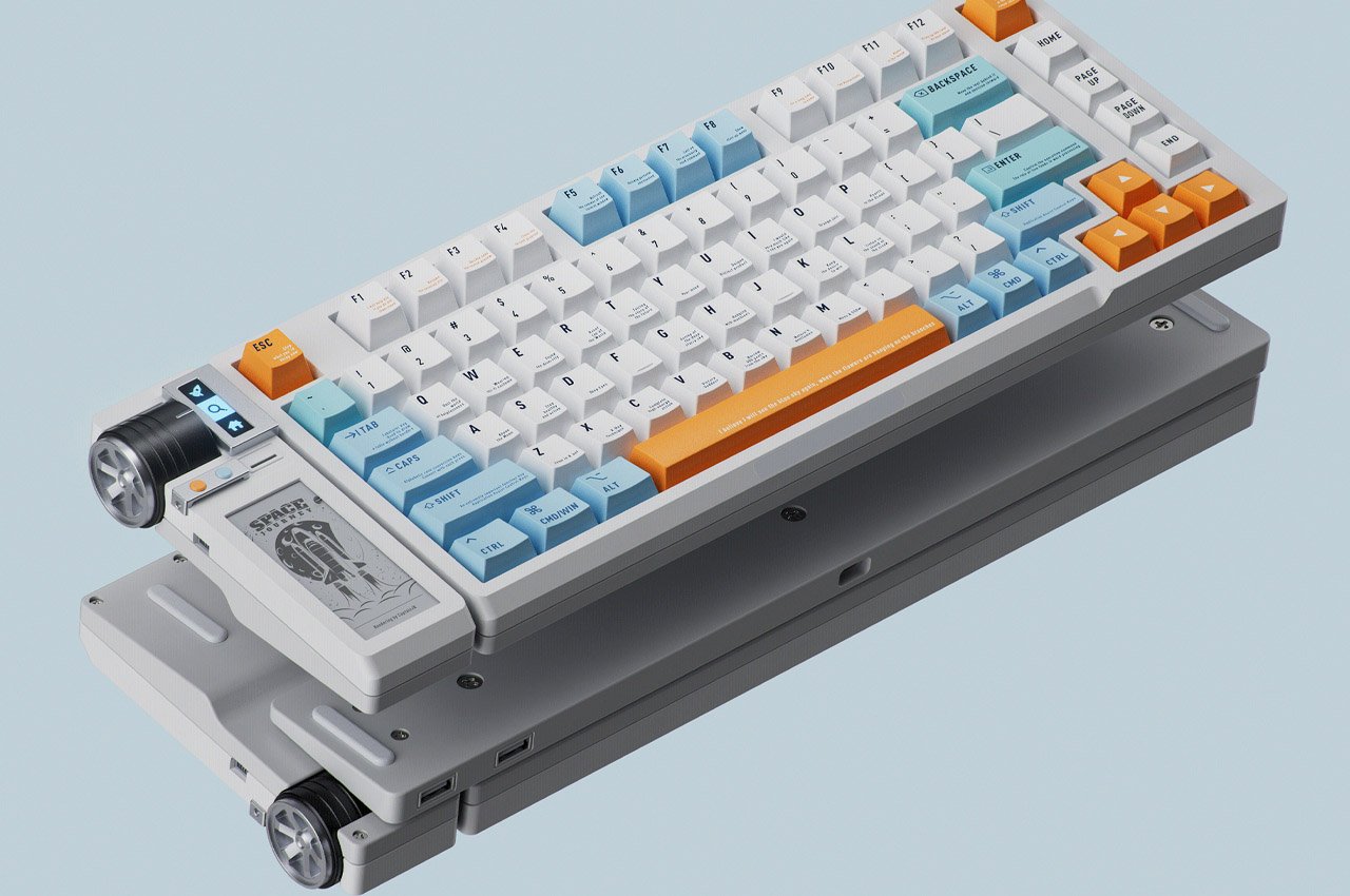 Mechanical keyboard，Appearance design，Cool，delicate，product design，HELLO WORLD，