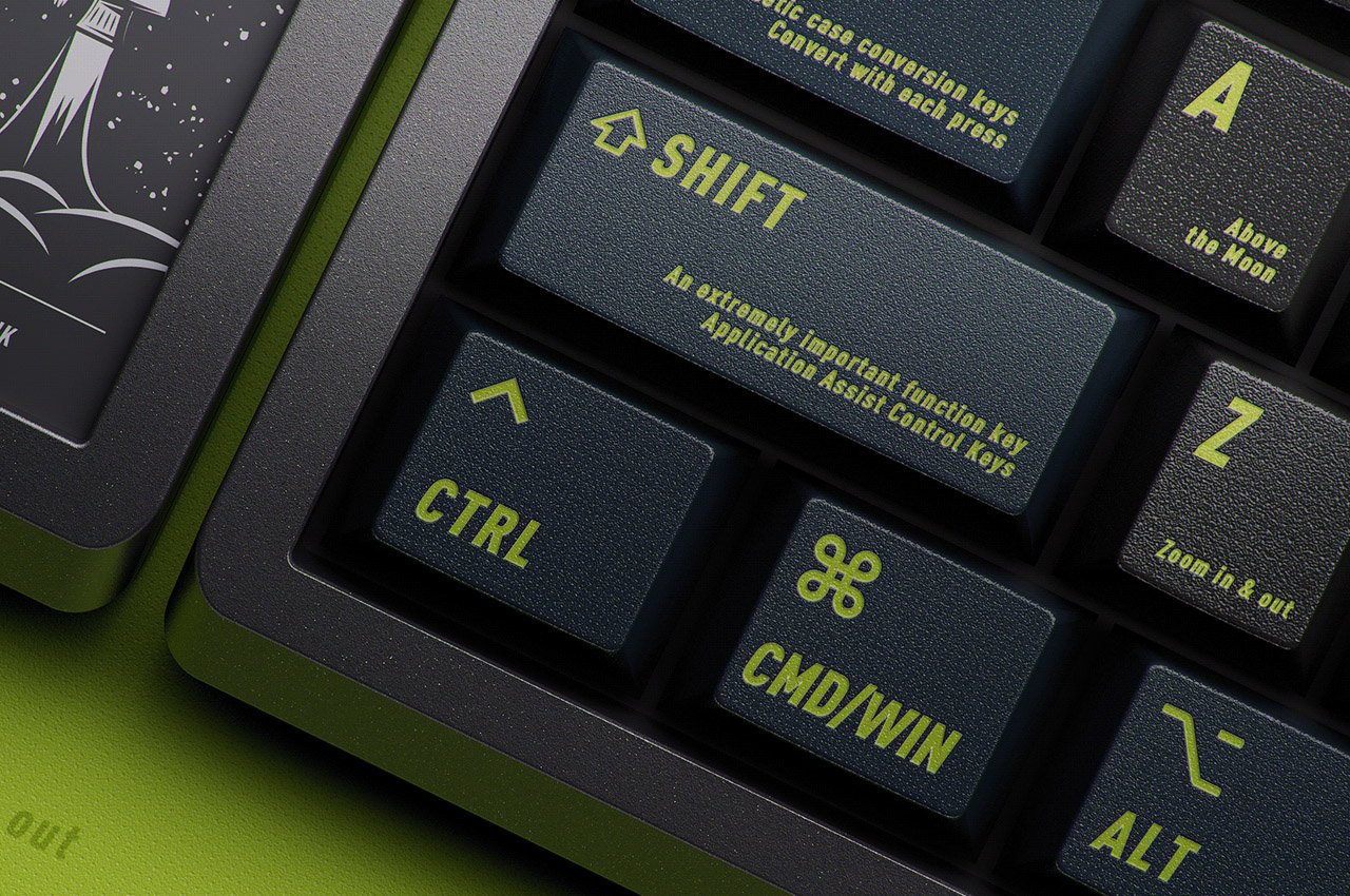 Mechanical keyboard，Appearance design，Cool，delicate，product design，HELLO WORLD，