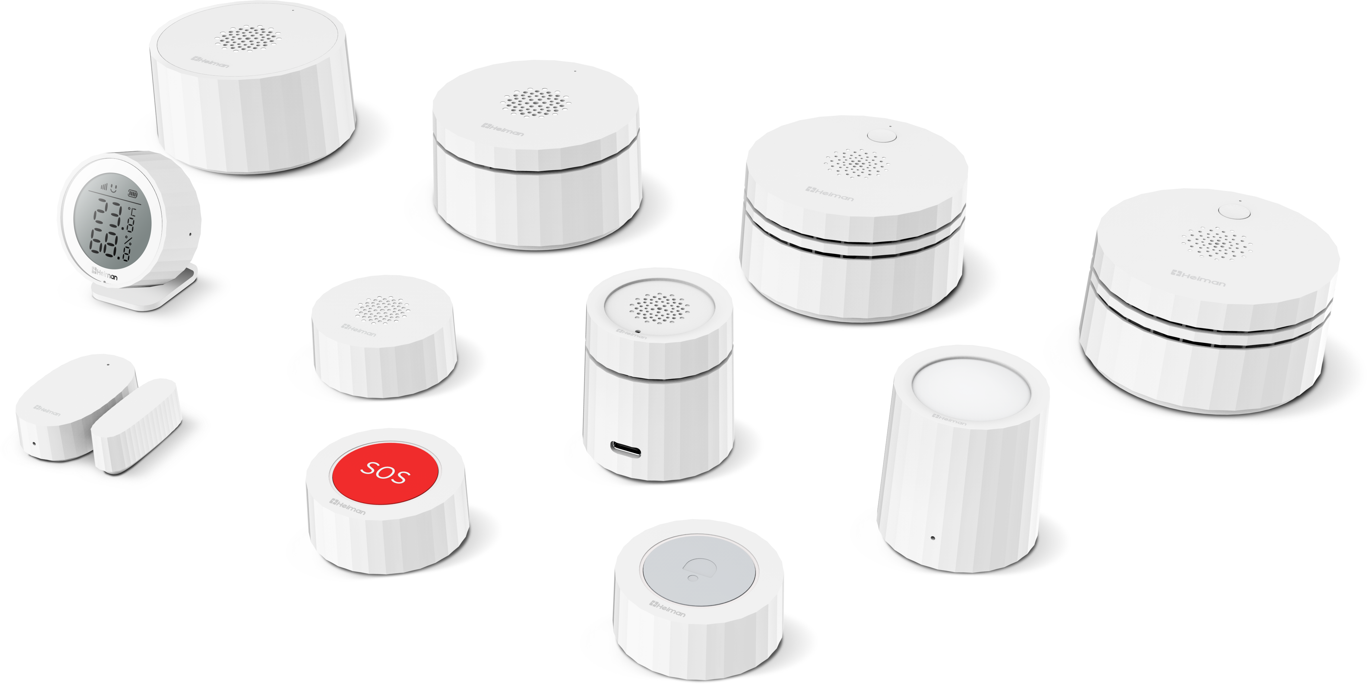 Red dot award，2022，Series products，Smart home，Sensor design，Alarm design，