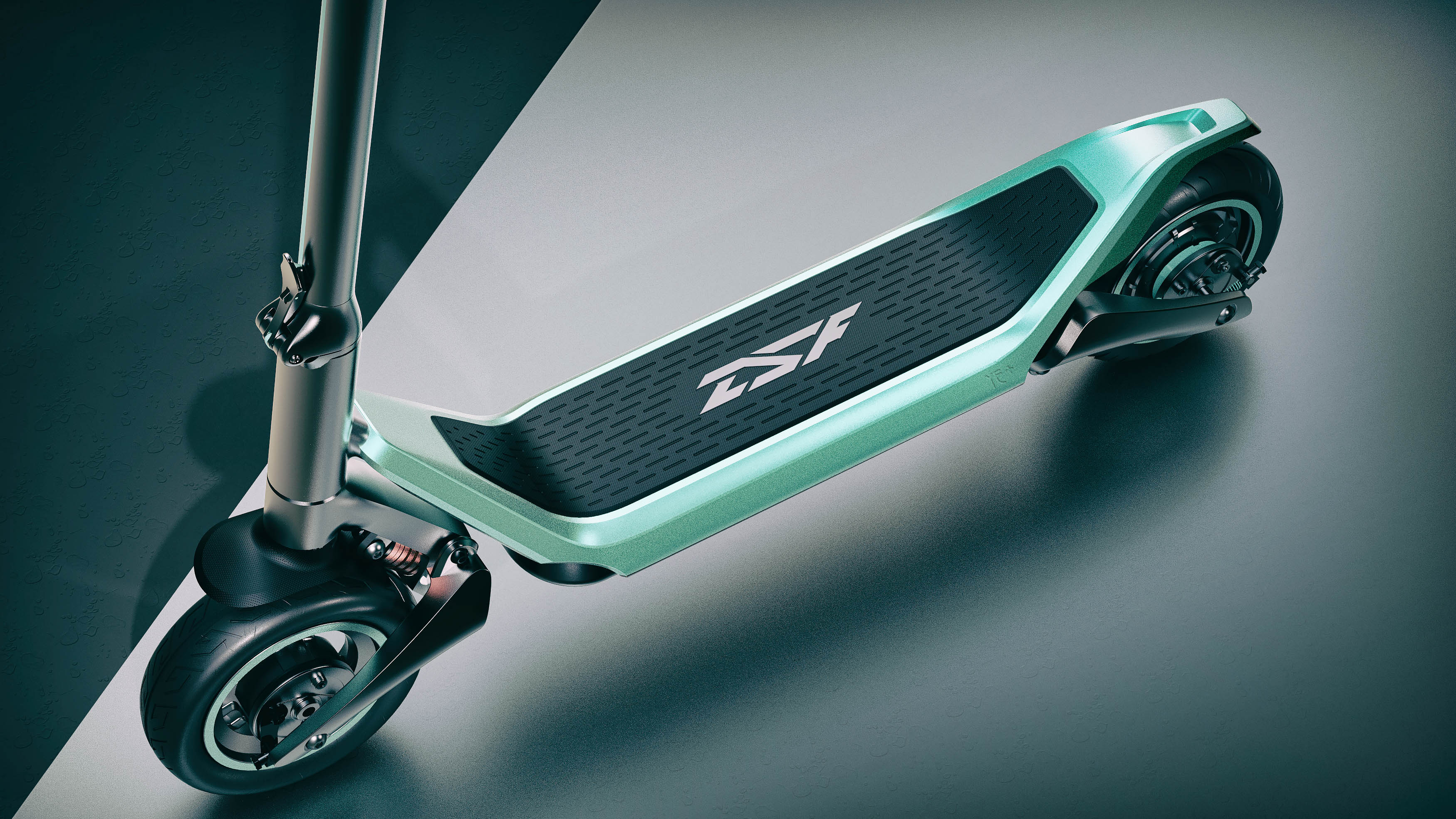 Appearance design，Structural design，conceptual design，Adult Scooter，