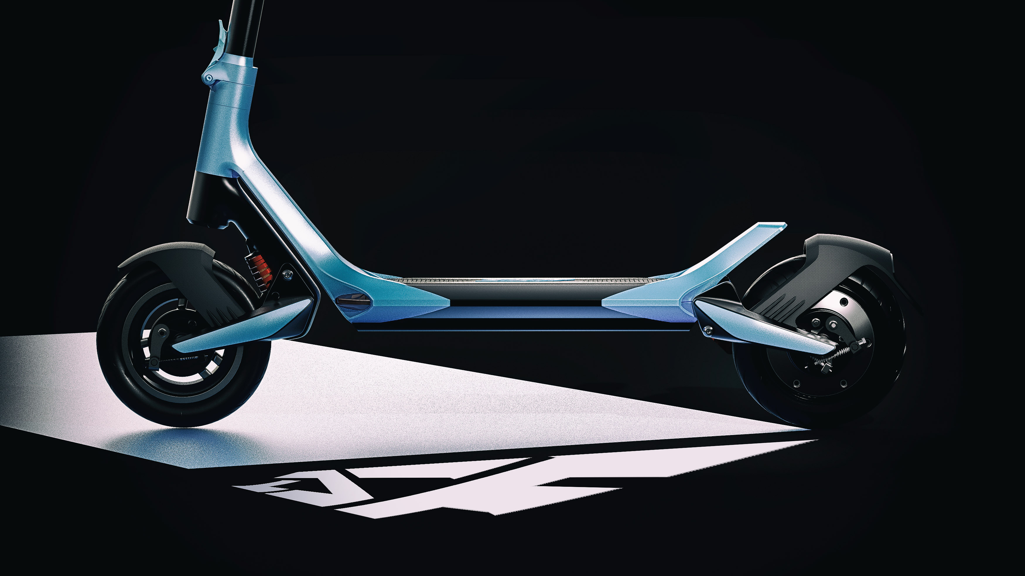 Appearance design，Structural design，conceptual design，Adult Scooter，