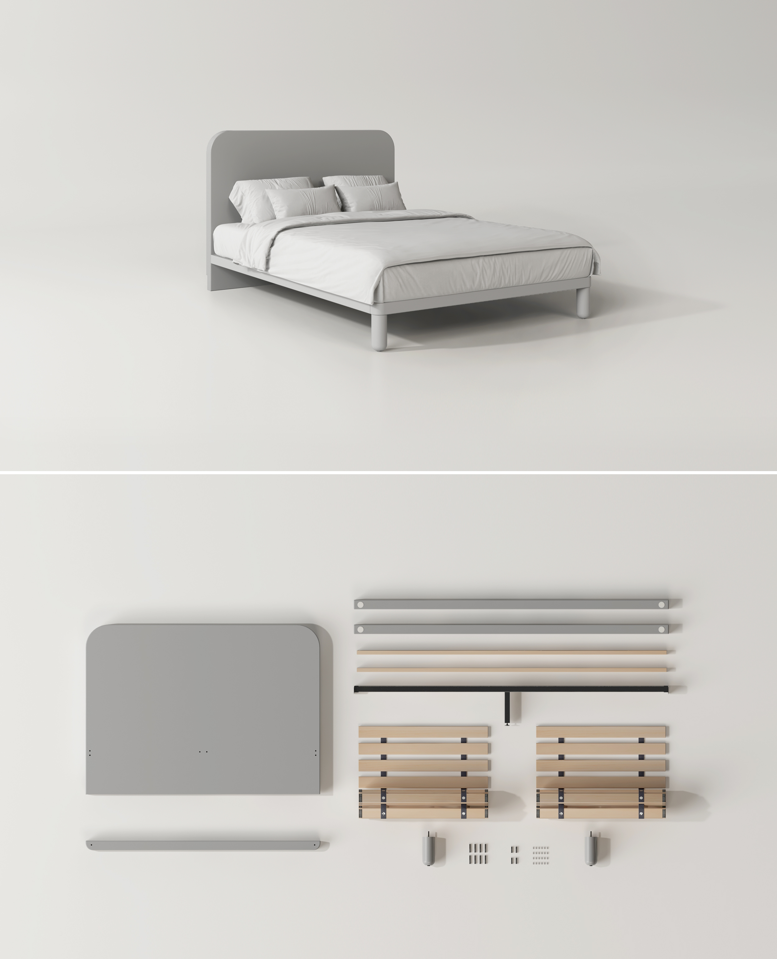 Bed，Children bed，furniture，original，solid wood，Design，Minimalist，Bedroom，