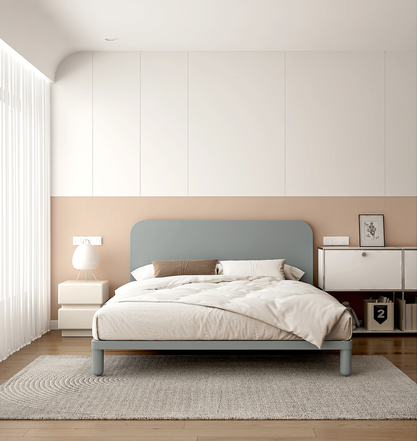 Bed，Children bed，furniture，original，solid wood，Design，Minimalist，Bedroom，