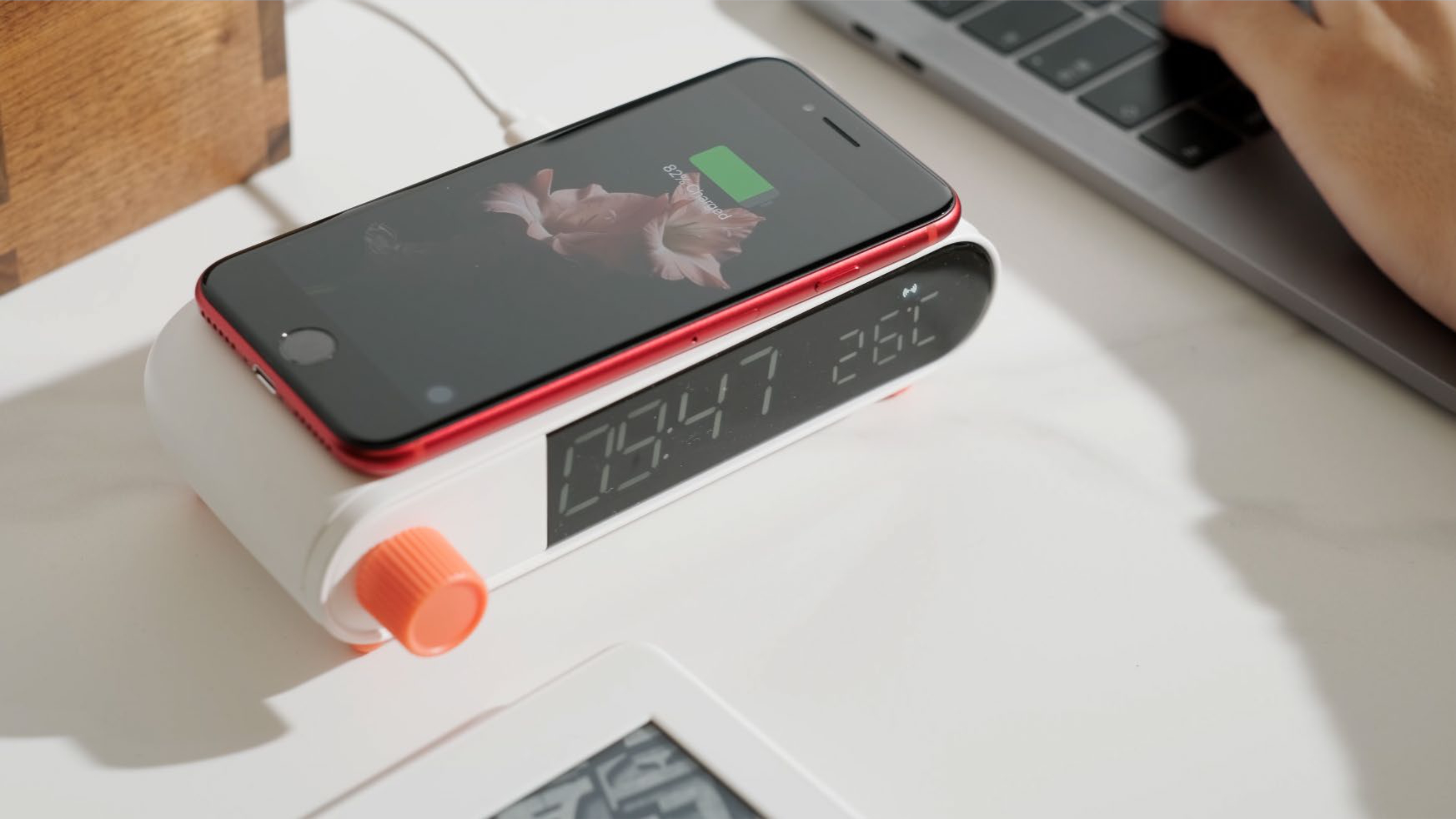 Product planning，product design，Product vision，Product landing，Clock wireless charging，Product shooting，