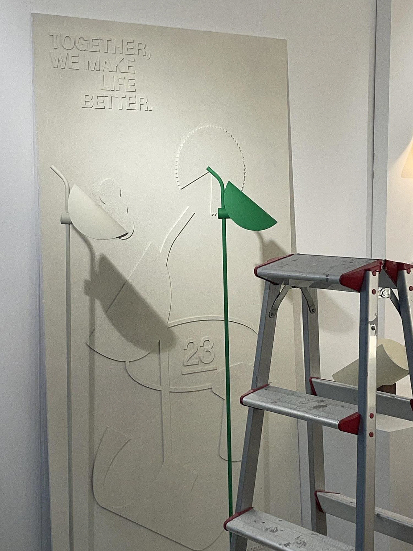 Desk lamp，product design，geometry，Appearance design，delicate，