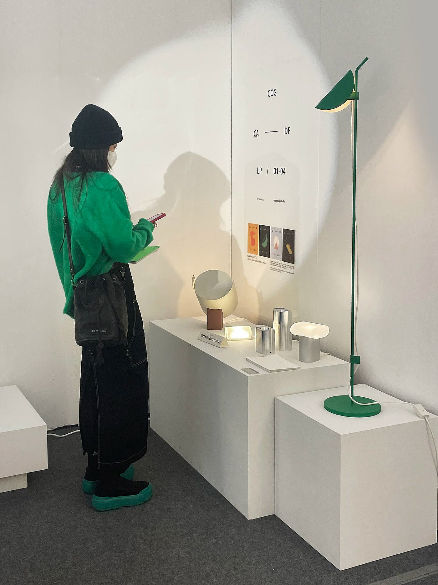 Desk lamp，product design，geometry，Appearance design，delicate，