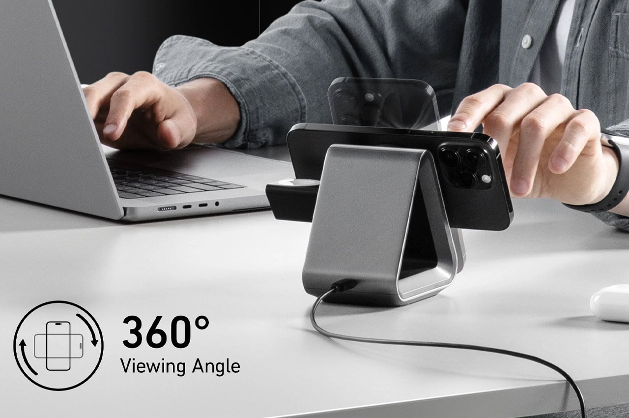 Apple，Charger，anchor，Three-in-one wireless charger，737 MagGo，