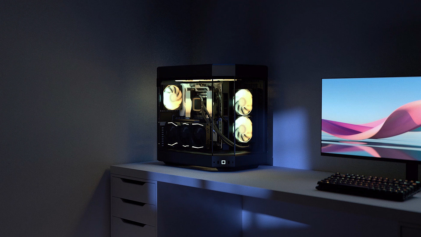 Computer host，Appearance design，delicate，product design，