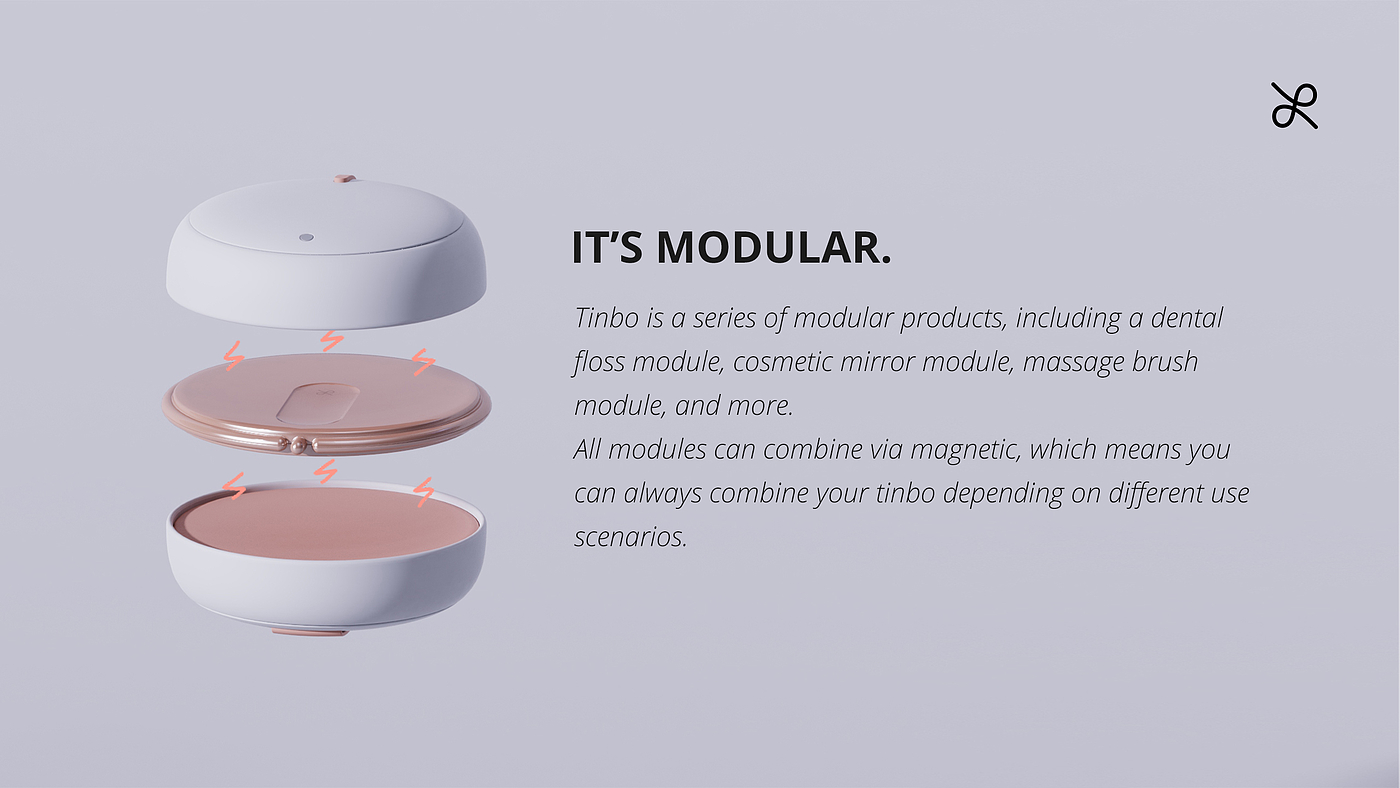 Product planning，product design，Product vision，Product landing，Video shooting，Floss，Massage comb，Makeup mirror/makeup stick，