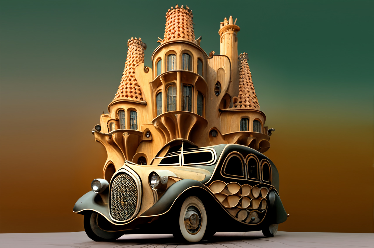 artificial intelligence，automobile，industrial design，Architect Style，