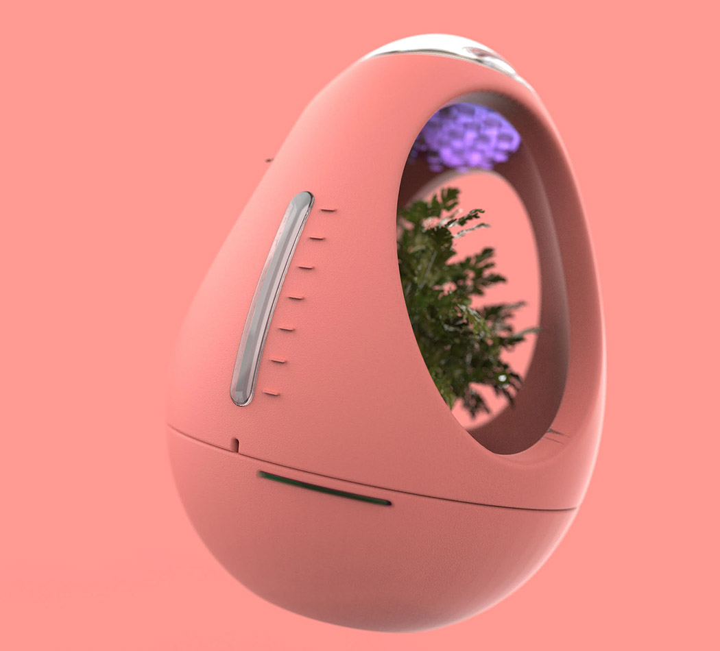 planter，LED lamp，Simple measuring system，Vegetables，Herbal medicine，