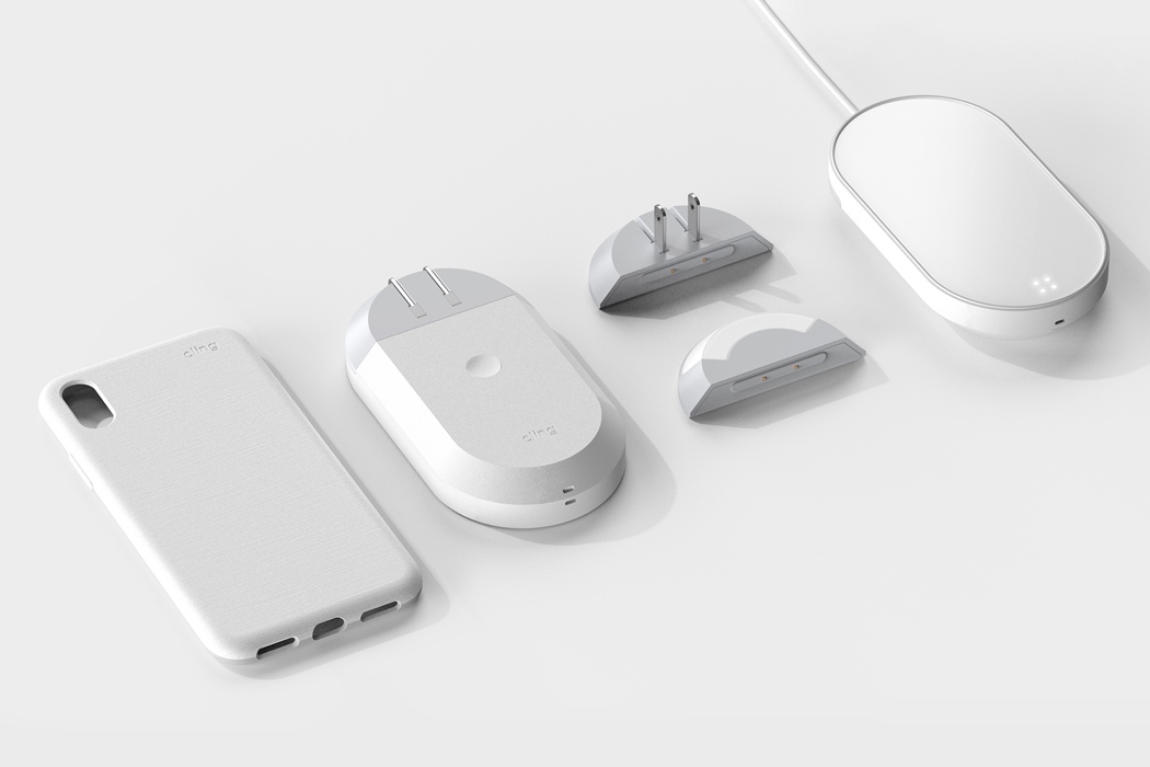 Charger，Wireless charging，Rare earth magnet，Interchangeable module system，